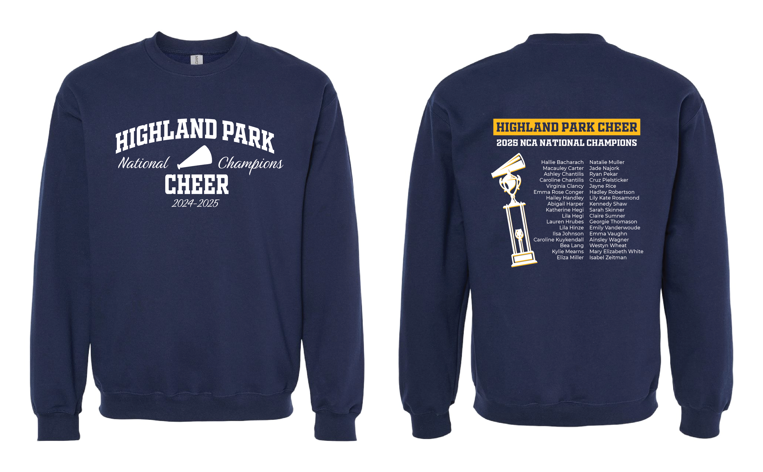 HP Cheer National Champion Classic Sweatshirt