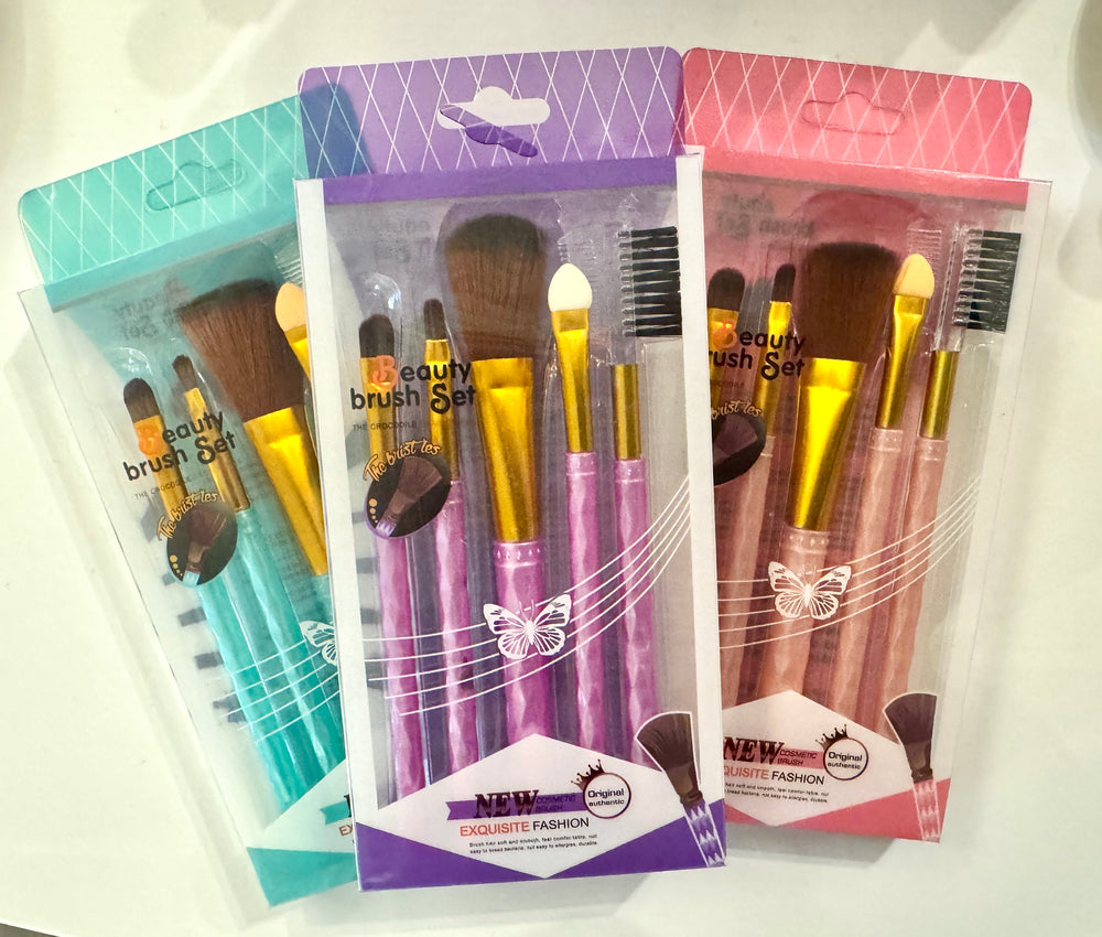 Makeup Brush Set - 5pc Set