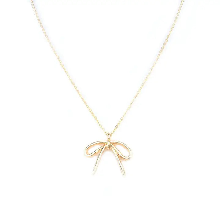 Bow Ribbon Pendant